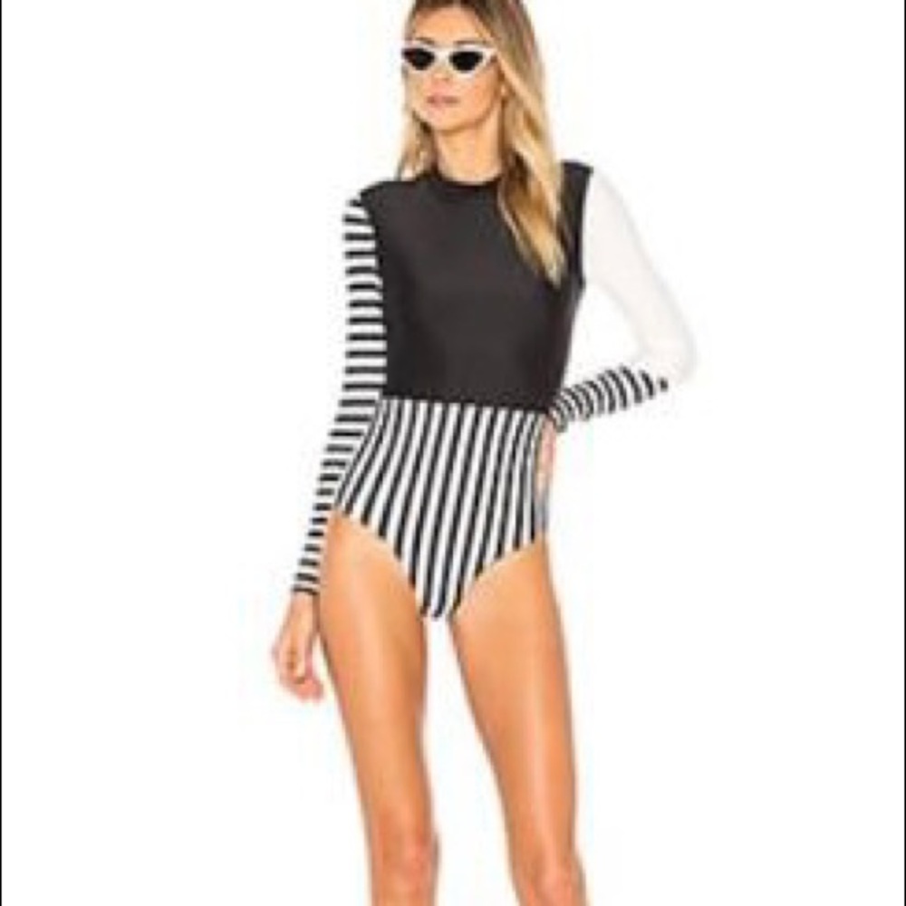 REVOLVE Deja rashguard swimsuit